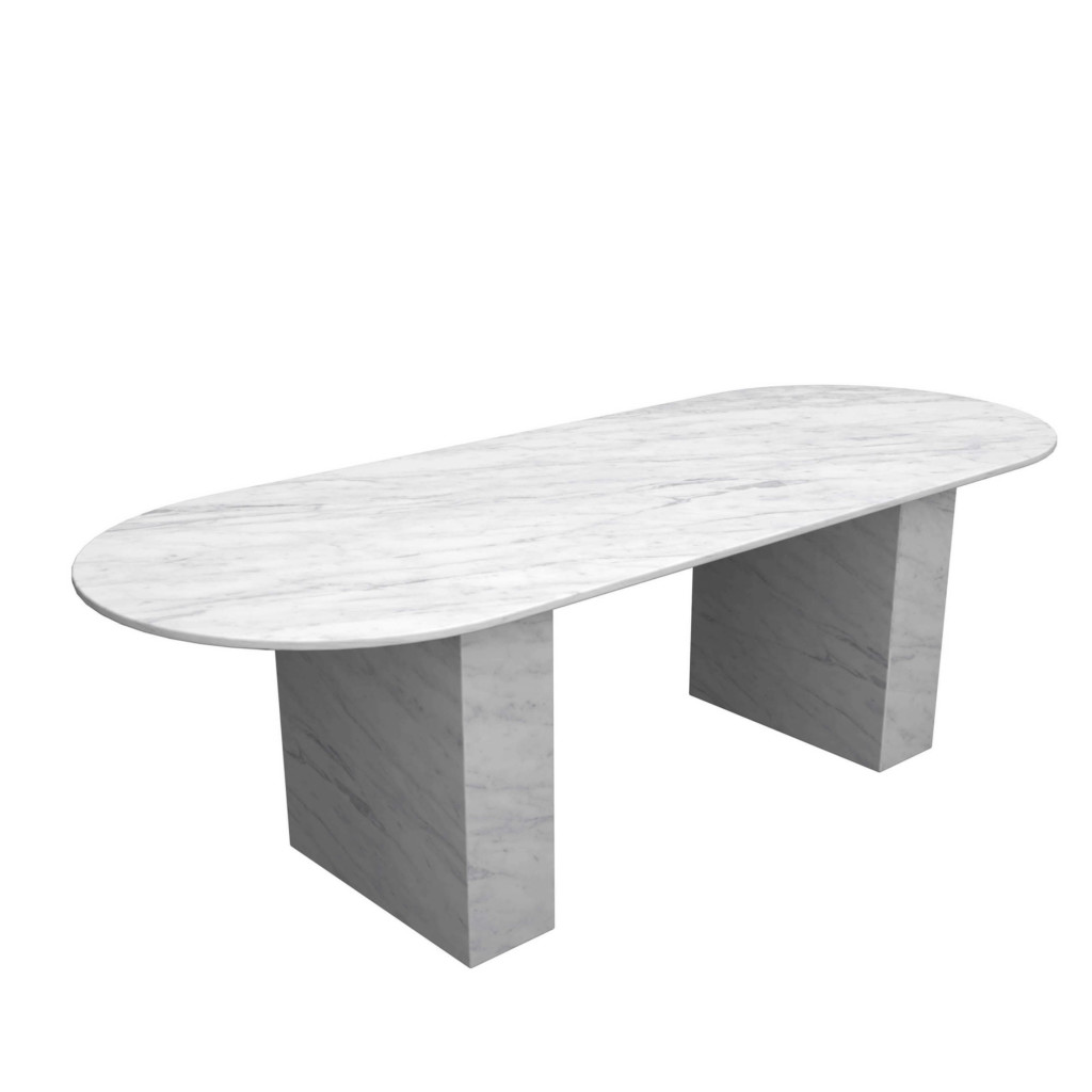 Oval spisebord lengde 180–240cm