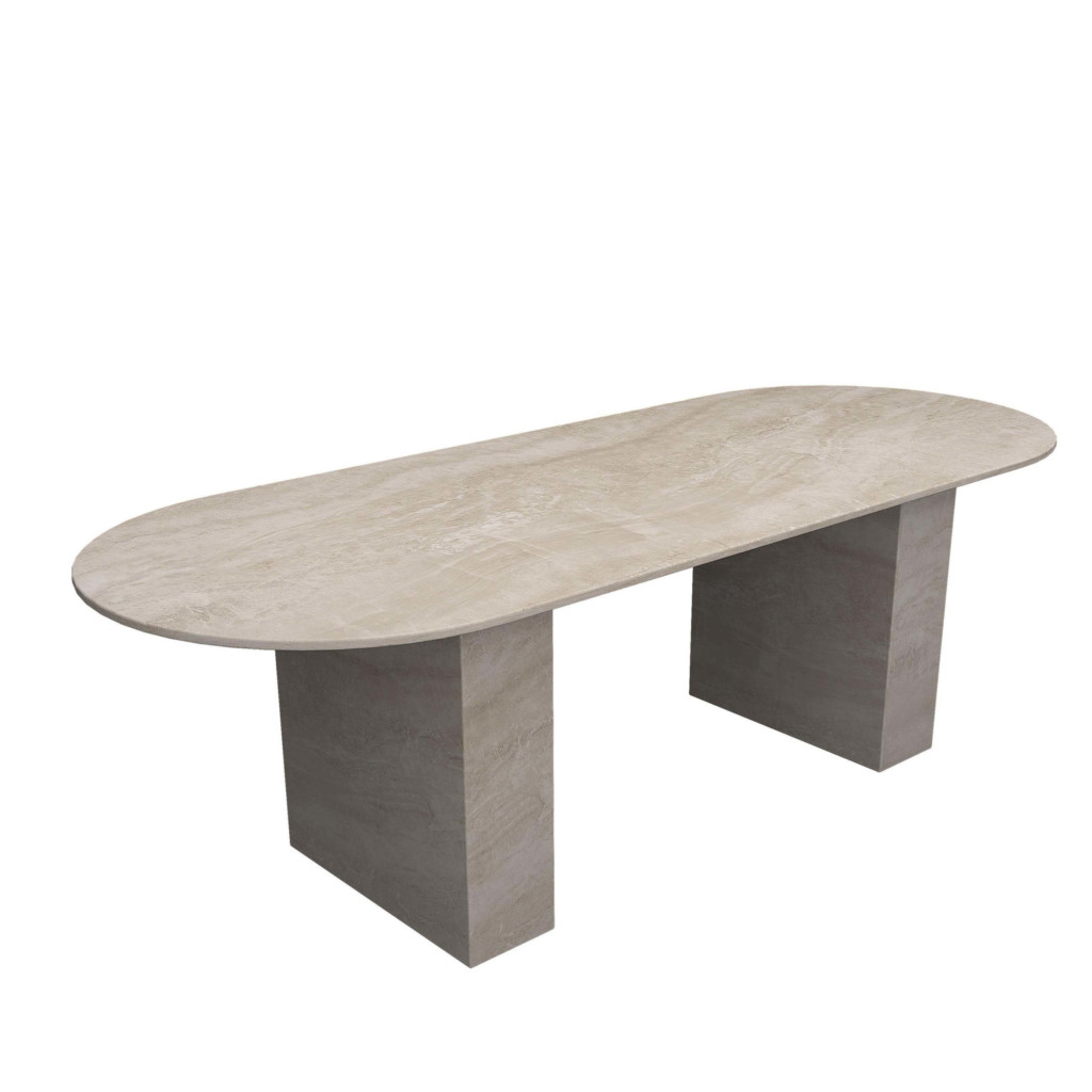 Oval spisebord lengde 180–240cm