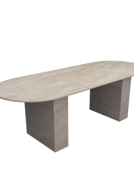 Oval spisebord lengde 180–240cm