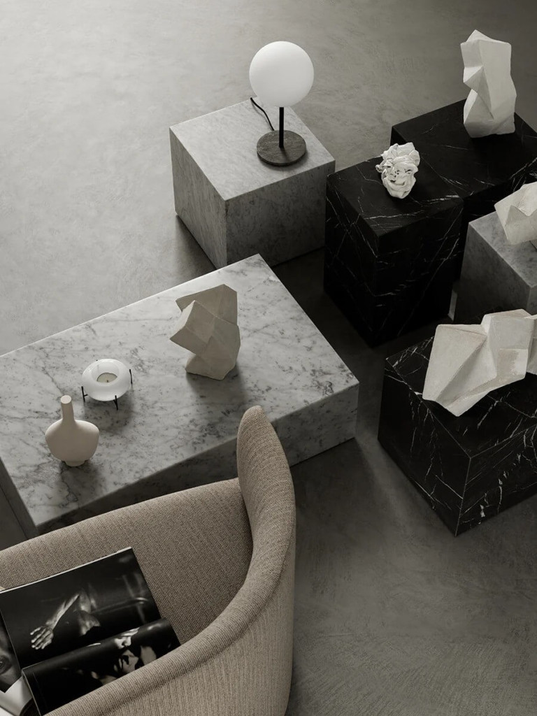 Plinth sofabord