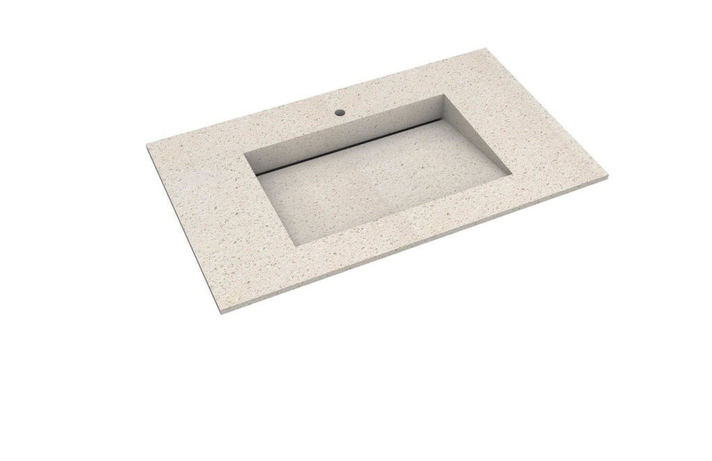 For 80cm møbel – Sømløs servant
