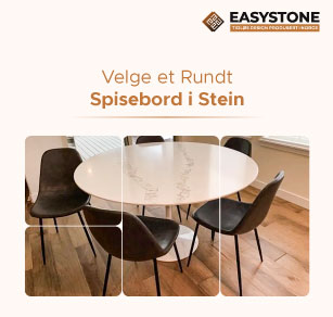 Velge et Rundt Spisebord i Stein – Eleganse og Funksjonalitet i ett