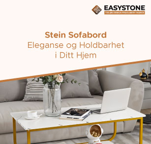 Sofabord i Stein – Gir Eleganse og Holdbarhet i Hjemmet ditt