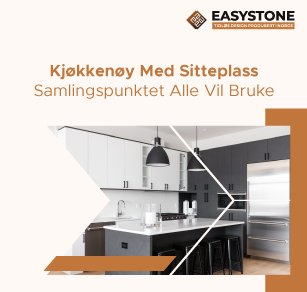 Kjøkkenøy med Sitteplass – Samlingspunktet alle vil Bruke