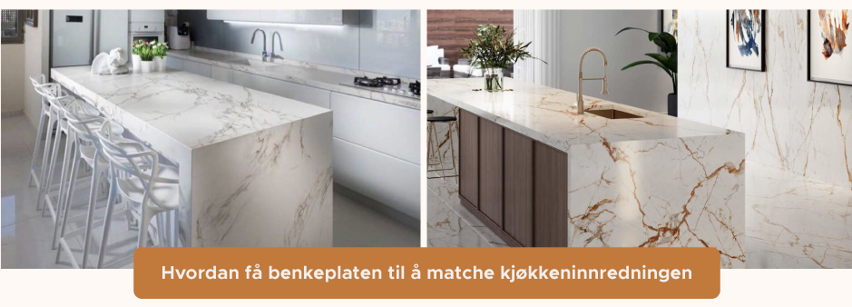 Hvordan få benkeplaten til å matche kjøkkeninnredningen